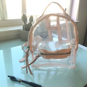Clear forever 21 handbag